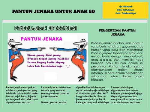 Book Creator | Pantun Jenaka Anak SD
