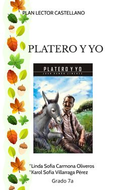 Book Creator | LA OBRA PLATERO Y YO