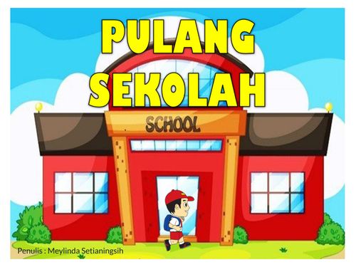 Gambar Gambar Kartun Anak Sekolah Pulang Flyer Pinter - vrogue.co