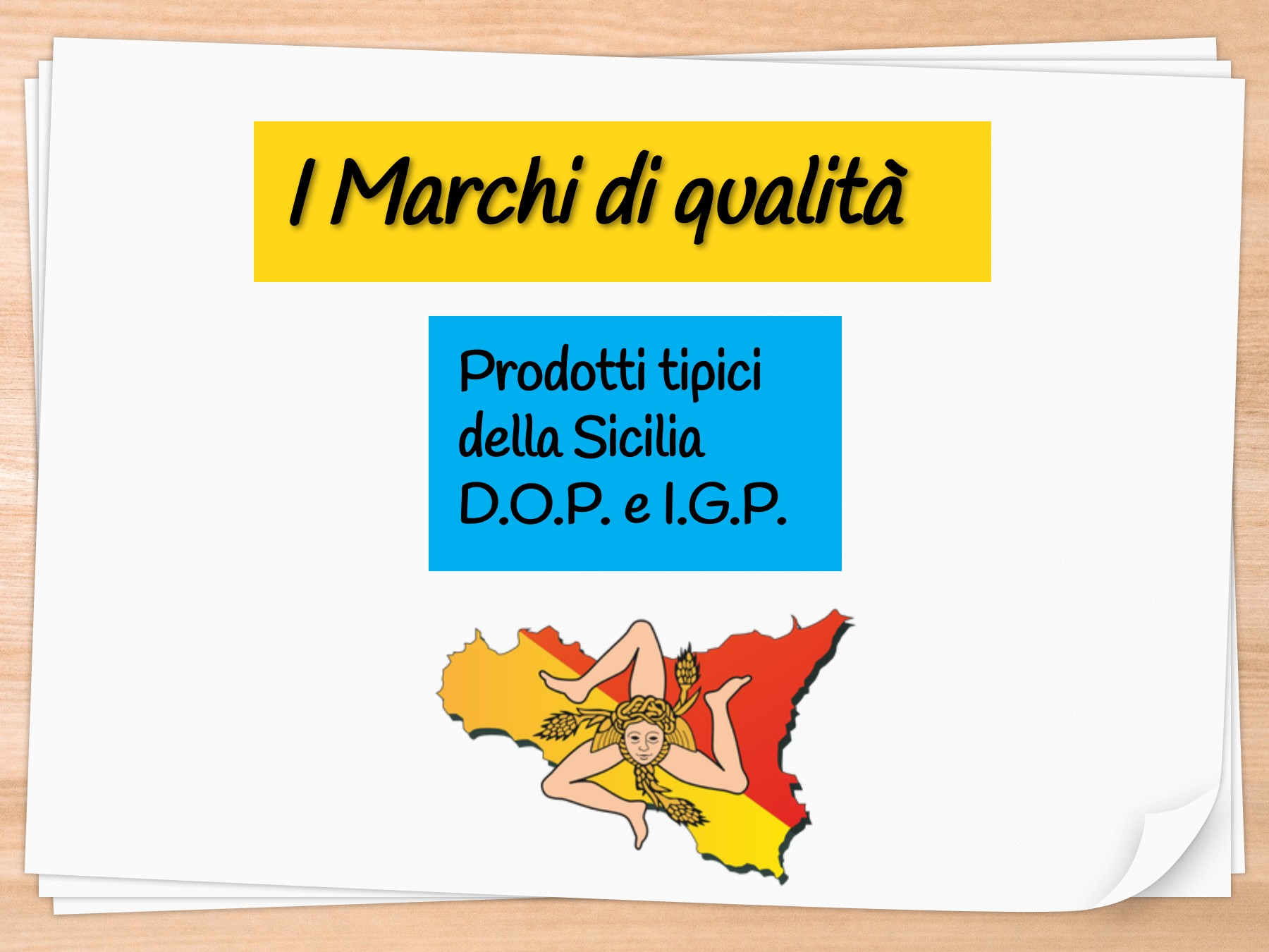 Book Creator Lezione Prodotti Tipici DOP e IGP