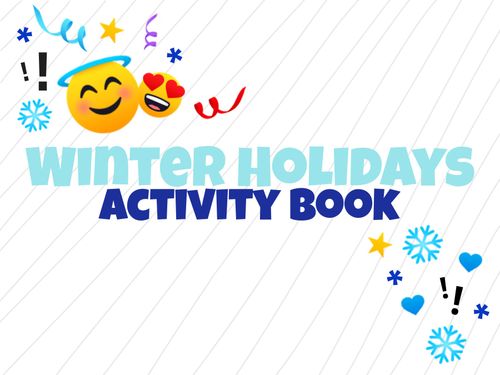 Book Creator | Winter Holidays Activity Book
