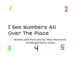 by Miss Hennon's Kindergarten Class