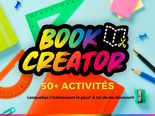 50 activités avec Book Creator