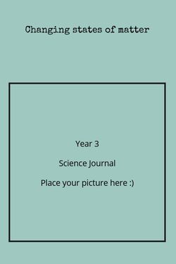 Changing states of matter