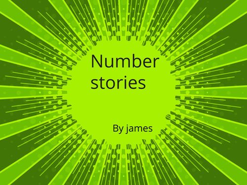 Book Creator | Kindergarten Number Stories