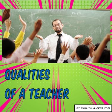 Book Creator | Qualities of a teacher