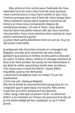 Histoires cauchemardesques