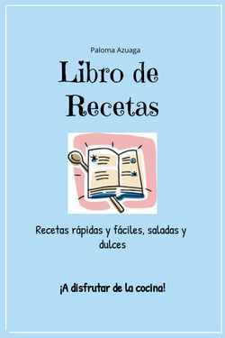 Recetas