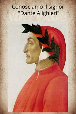 Book Creator Conosciamo il Signor Dante Alighieri