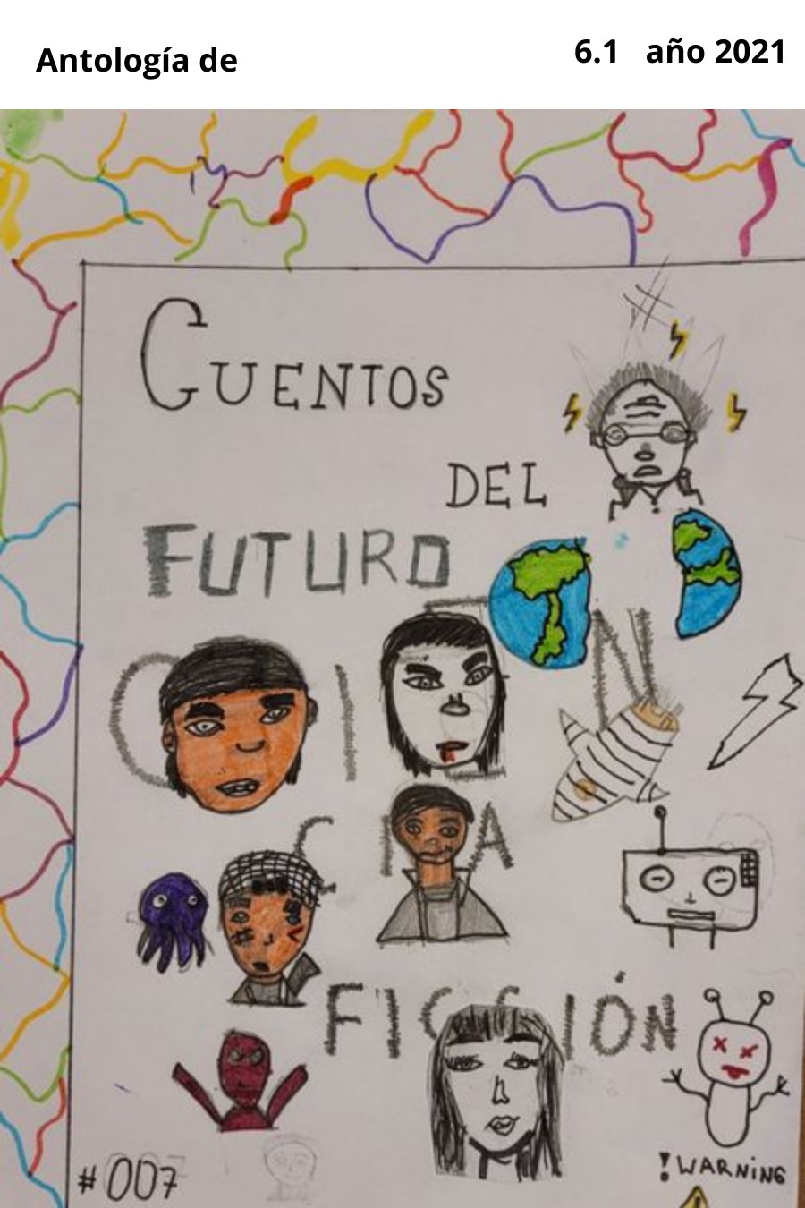 Book Creator - Antología de cuentos de Ciencia Ficción 