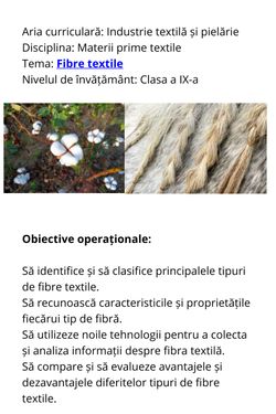 Fibre textile - Tema de casa