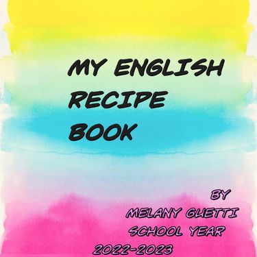 my English recipe book