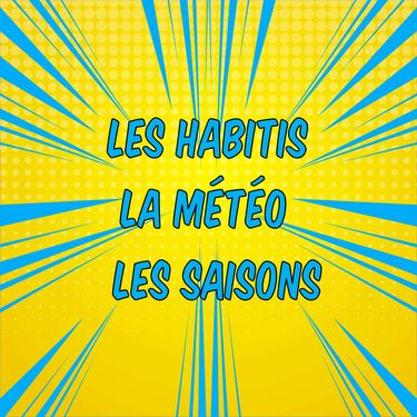 les habits la météo et les saisons 