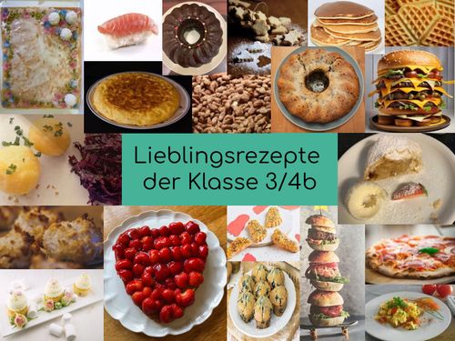 Rezepte der Klasse 3/4b