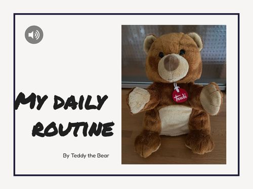 Book Creator | My daily routine - by Teddy the Bear