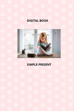 Book Creator | present simple book