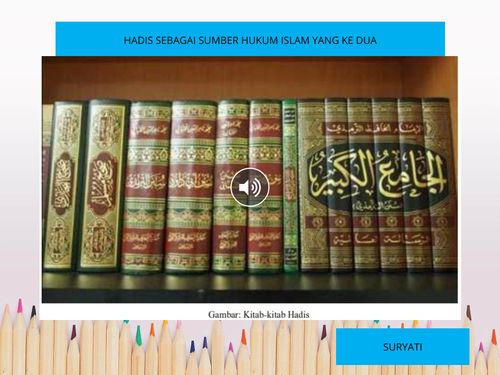 Book Creator | HADIS SUMBER HUKUM ISLAM