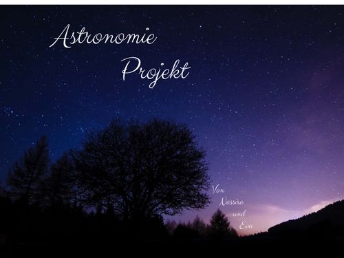 Astronomie Projekt