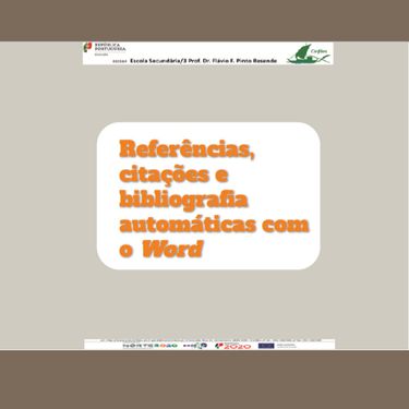 Referências, citações e bibliografia 