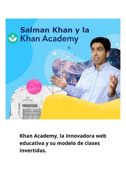 Book Creator | Khan Academy y la innovación digital educativa