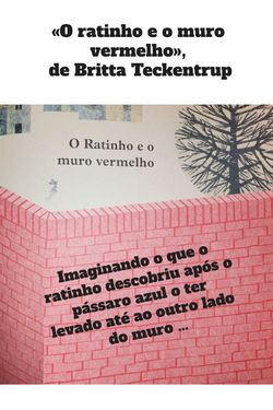 O ratinho e o muro vermelho