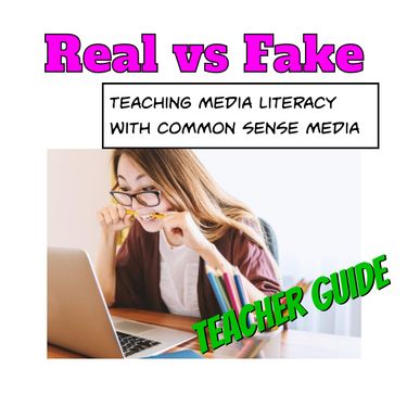 Book Creator Real or Fake? Teaching Media Literacy with Common Sense