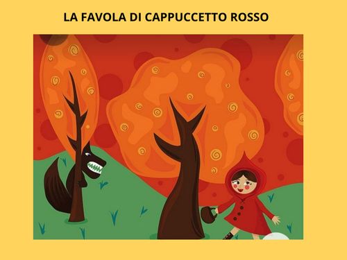 La casa della nonna a Cappuccetto Rosso · Creative Fabrica