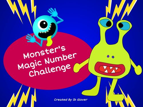 Book Creator | Monster's Magic Number Challenge