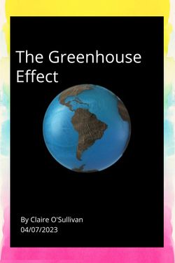 Book Creator | The Greenhouse Effect