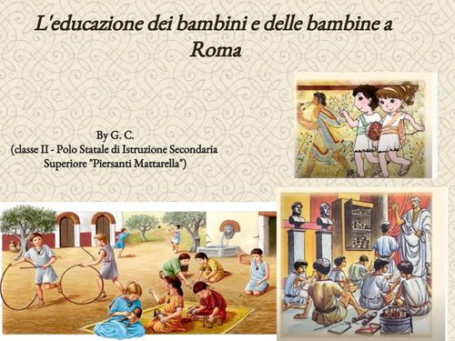 Book Creator | L'educazione Dei Bambini E Delle Bambine A Roma (new)