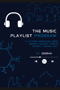 Book Creator | Music Playlist Program by Data Structure
