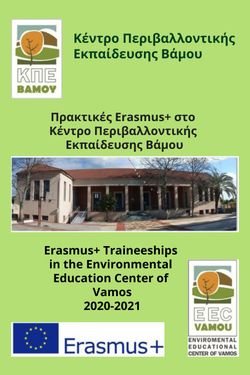 Erasmus Traineeships in KPE Vamou