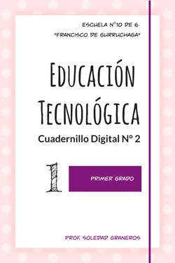 Educación Tecnológica 1ro