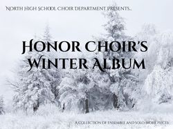 by Honor Choir