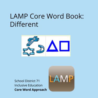 LAMP Core Word book: Different