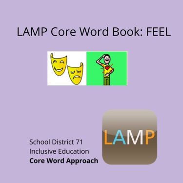 LAMP Core Word Book: FEEL