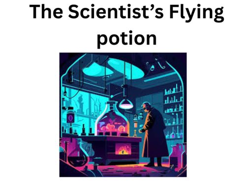 Book Creator | The Scientist's Flying Potion
