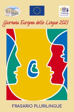GIORNATA EUROPEA DELLE LINGUE 2021