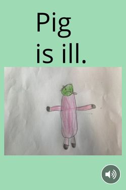Book Creator | Pig is ill By Spencer