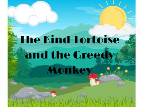 Book Creator | The kind tortoise and the creedy monkey