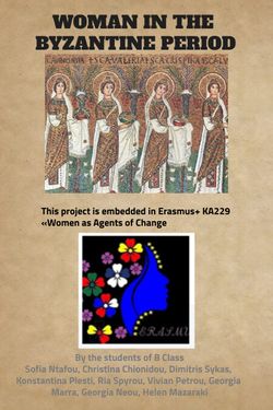 WOMAN IN THE BYZANTINE PERIOD