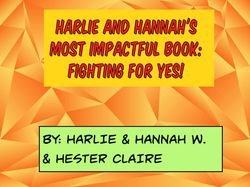 by HARLIE & HANNAW W. & Hester Claire
