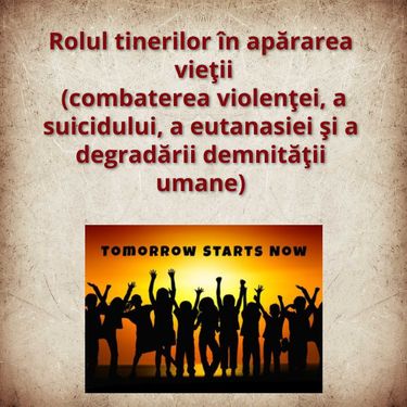 Lecție de Religie - clasa a XII-a