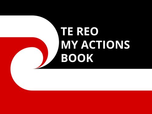TE REO MY ACTIONS BOOK