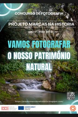 Vamos Fotografar o Nosso Património Natural