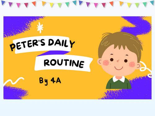 Book Creator | PETER´S ROUTINE