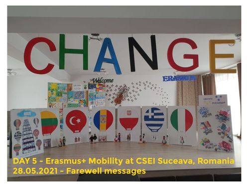 CHANGE - Farewell messages