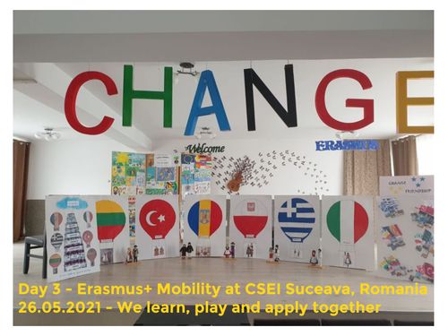 CHANGE - We learn, play and apply together