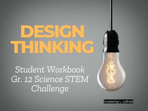Design Thinking Student Workbook (Grade 12)
