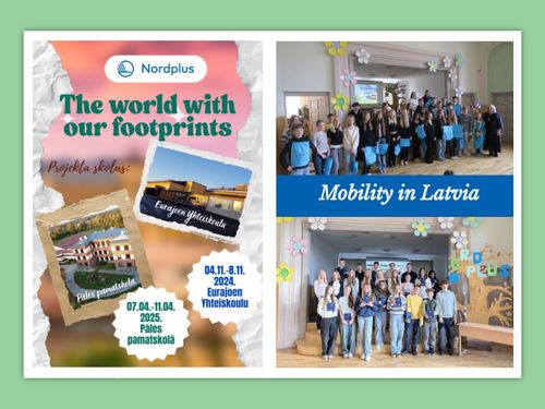 Nordplus project The World With Our Footprints